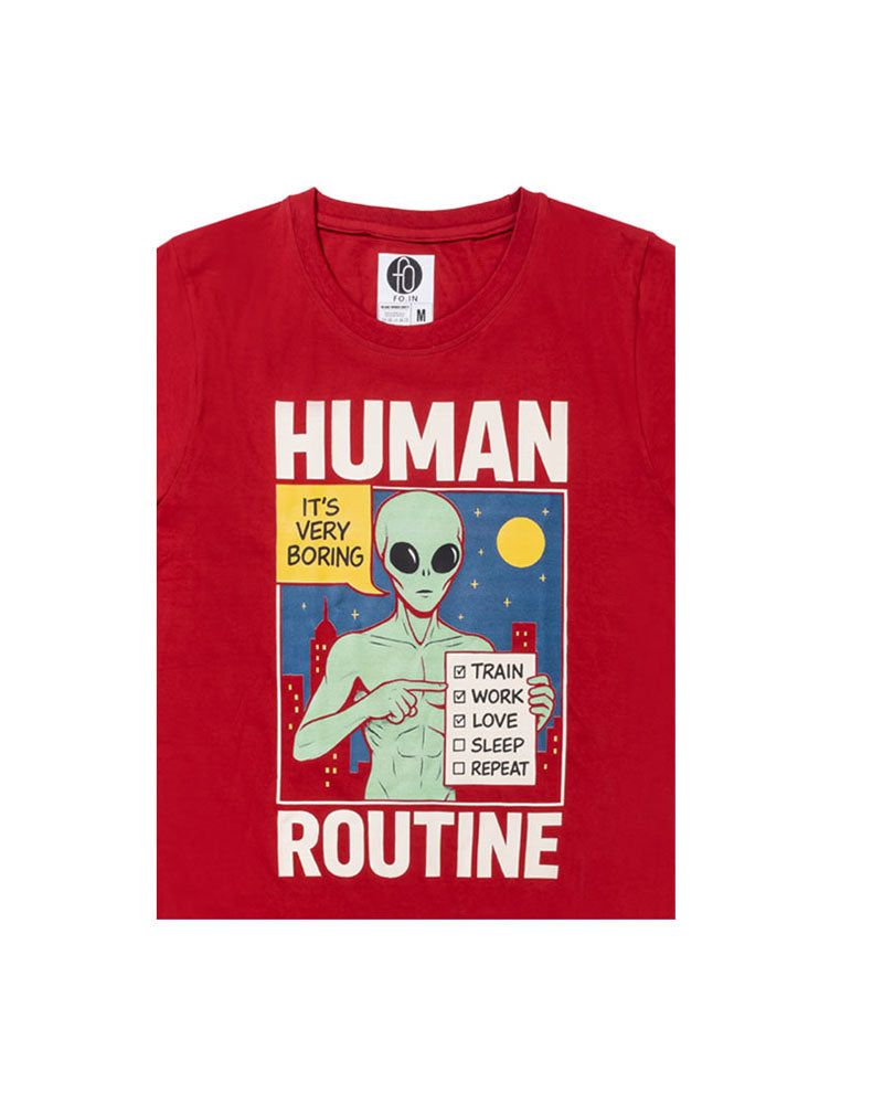 Alien Routine Red