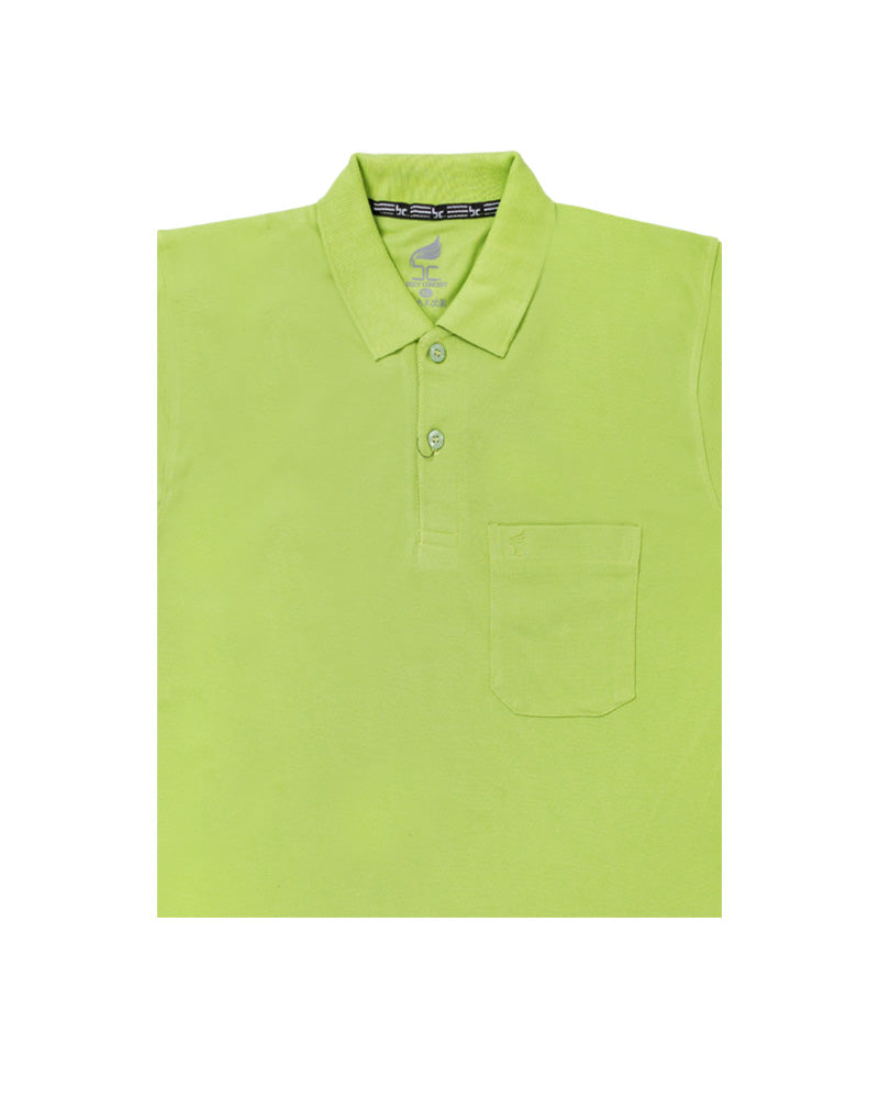 Mens Polo T-Shirts Green
