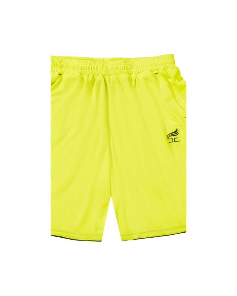 Yellow Dryfit Active Shorts