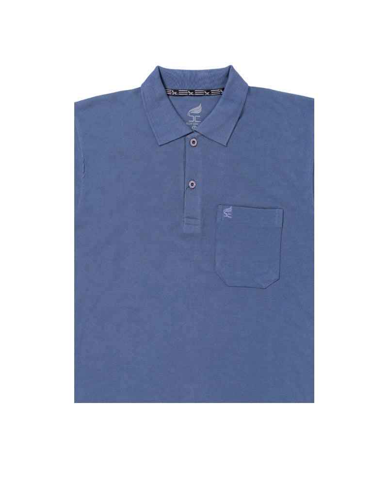 Mens Polo T-Shirts Blue
