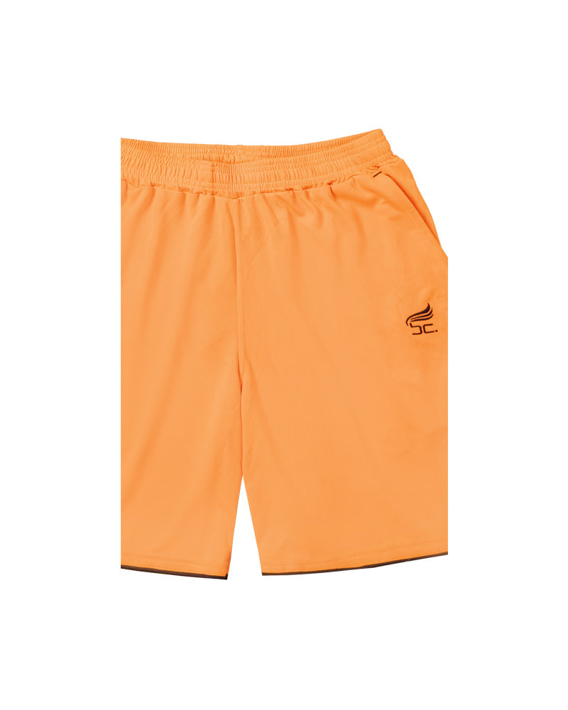 Orange Dryfit Active Shorts