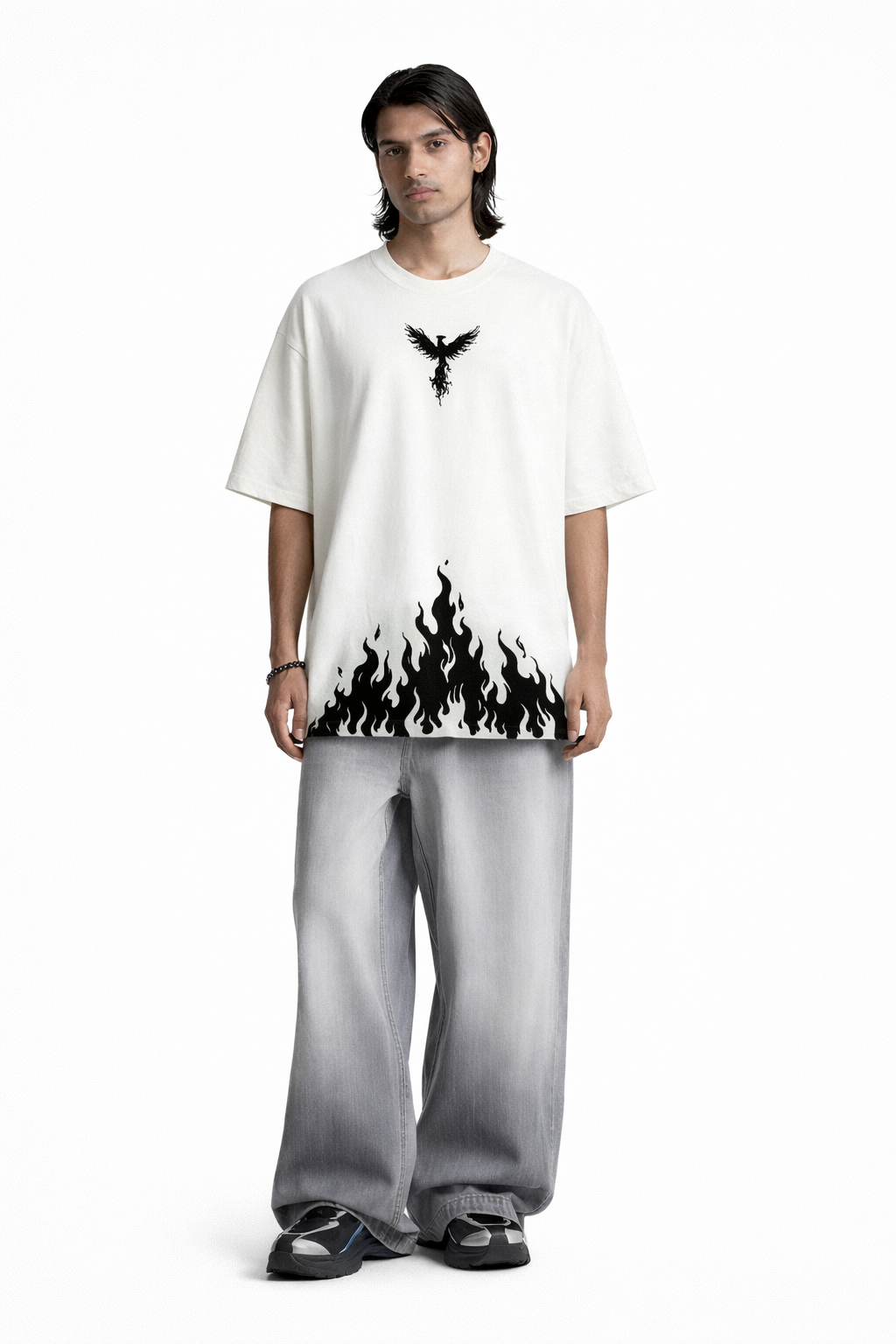 FO Rising Phoenix Drop-Shoulder Tee