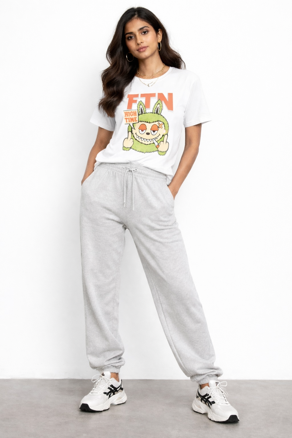 Labubu Cotton Printed Tshirt