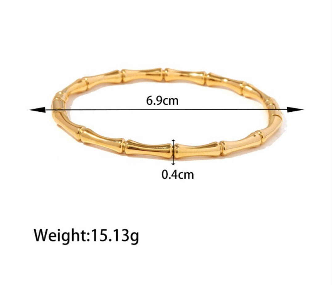 Bamboo Luxe Anti Tarnish Bracelet