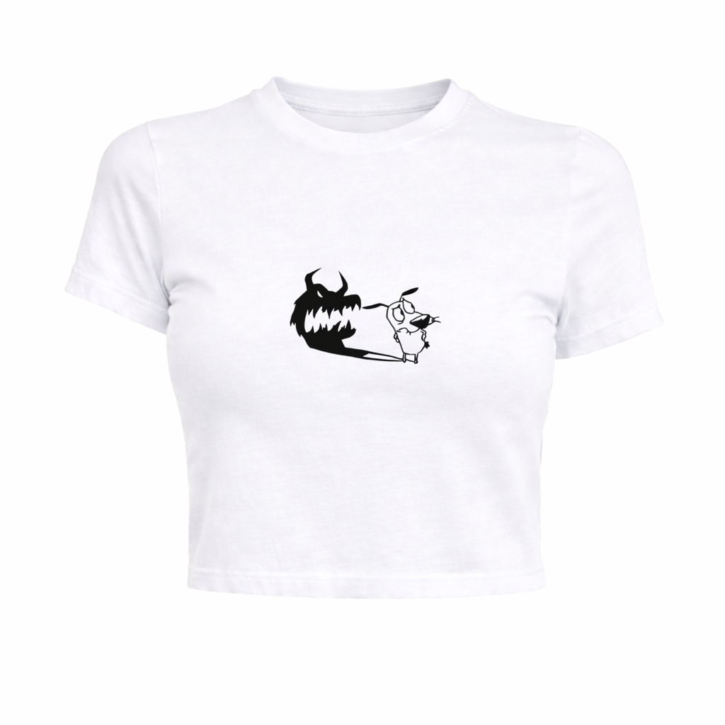Courage the Cowardly Dog Cotton Baby Tee