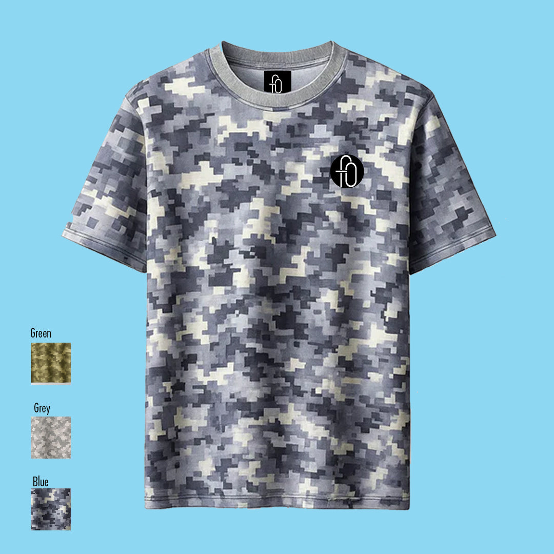 Camouflage Dropshoulders