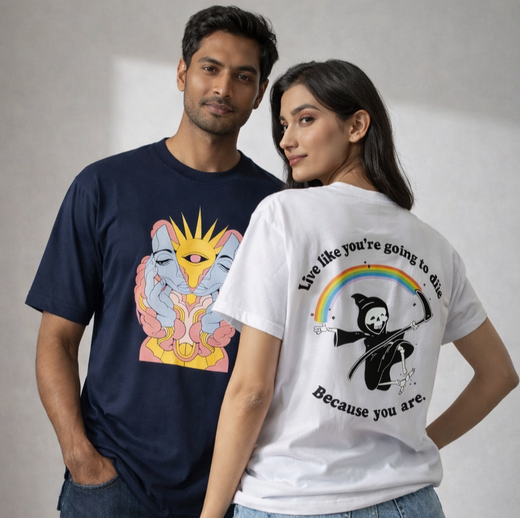 (Starter Pack) Any 2 Tees @ ₹849
