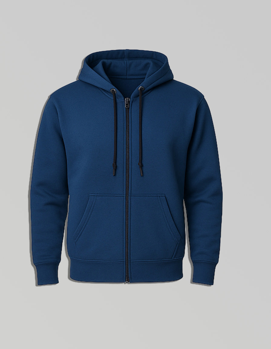 Blue Hoodie Jacket