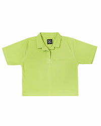 Women Polo T Shirt Green