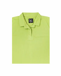 Women Polo T Shirt Green