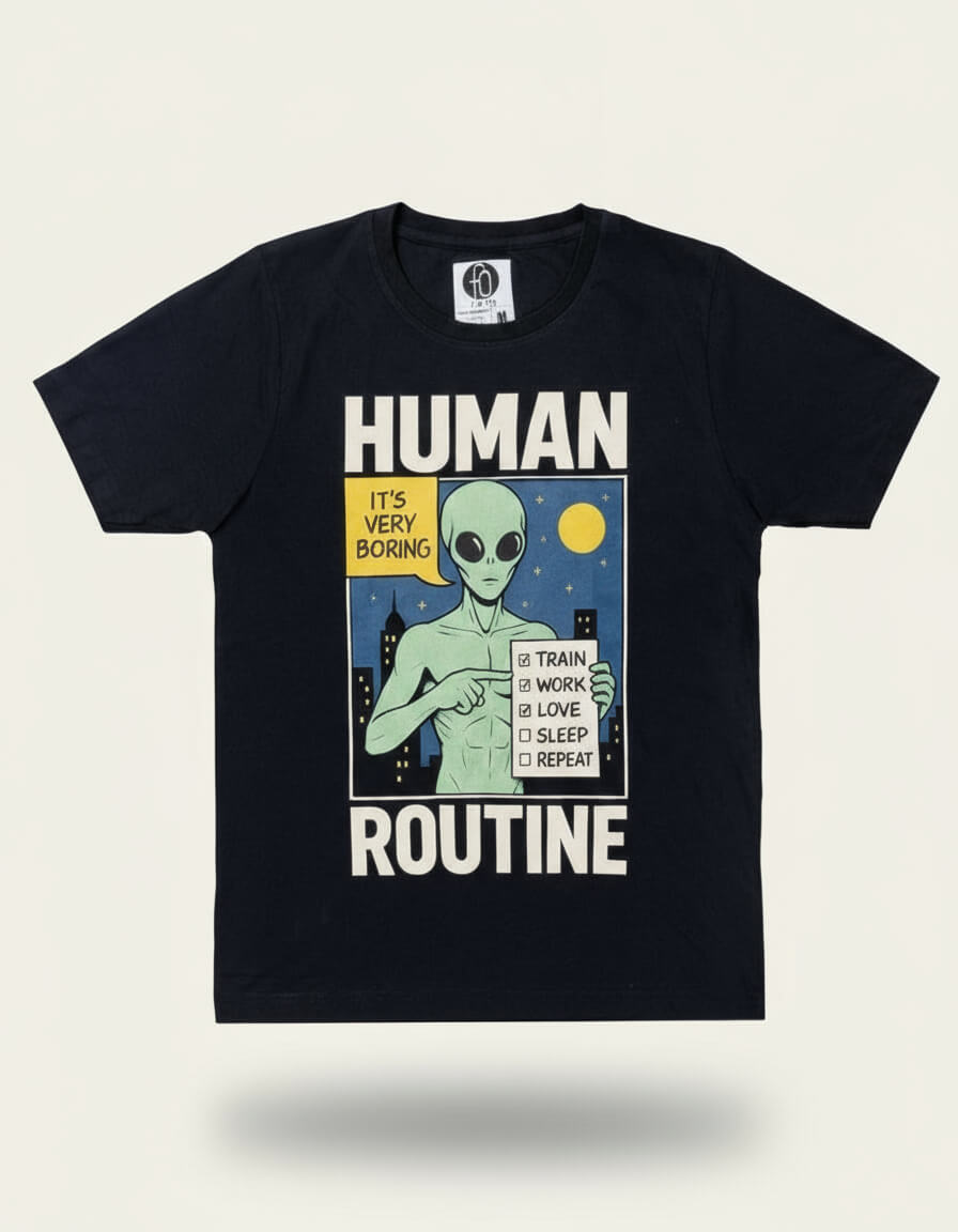 Alien Routine Black