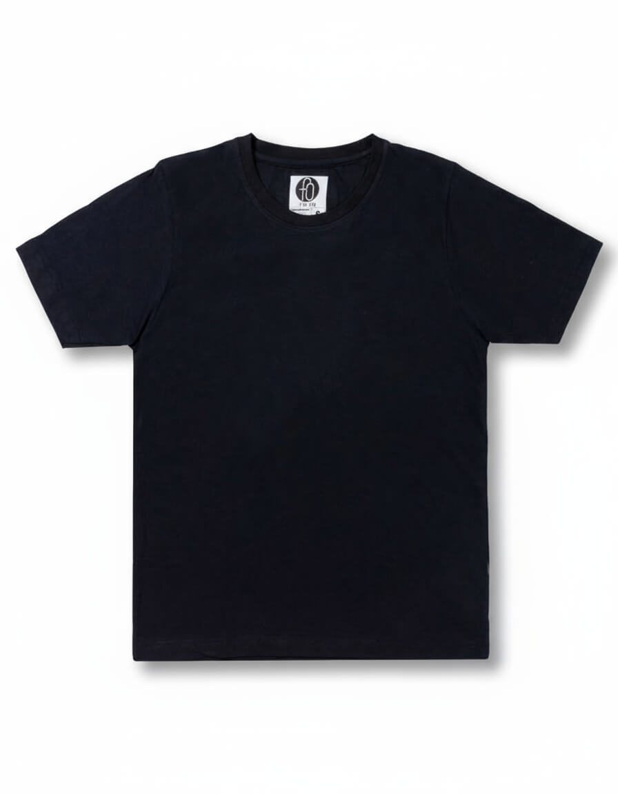 Plain Cotton Black