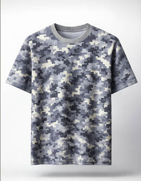 Blue Camouflage Tshirts