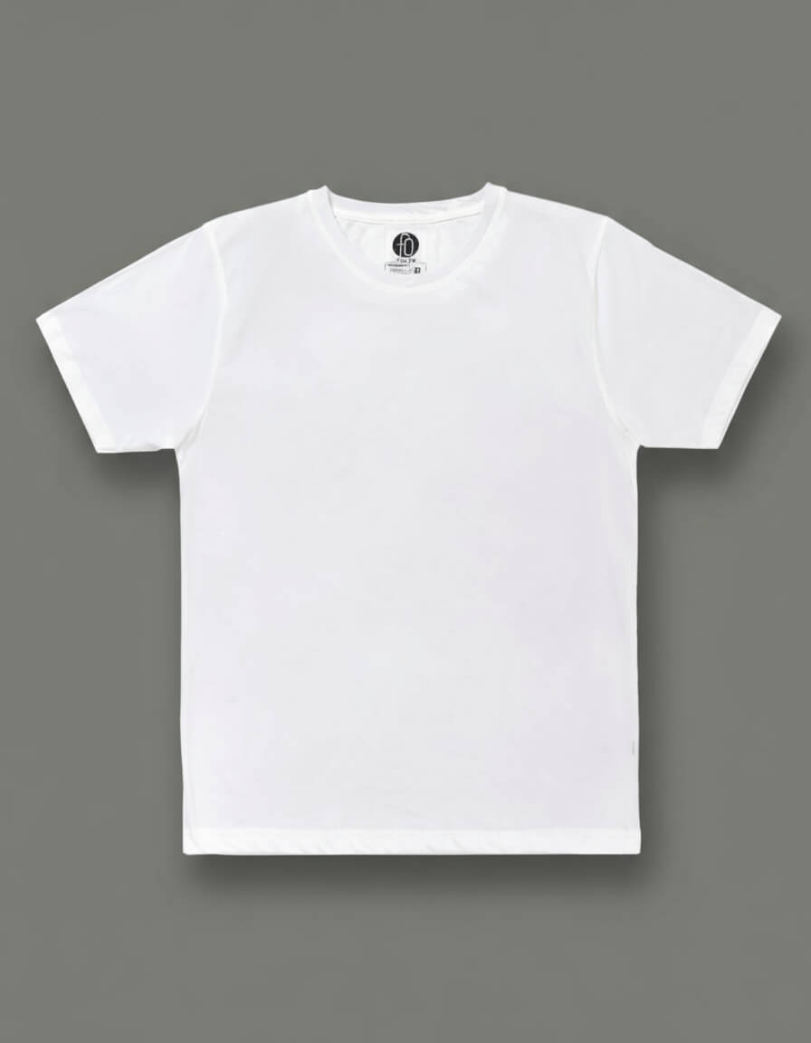 Plain Dryfit White