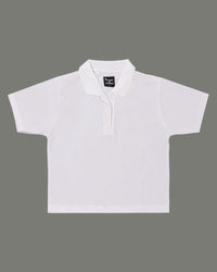 Women Polo T shirt White