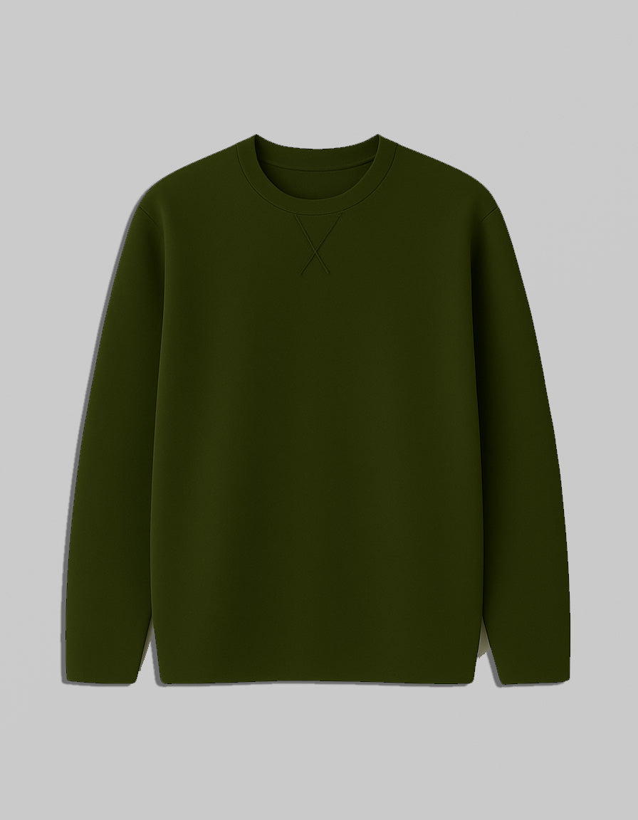 Sweatshirts Olive Green