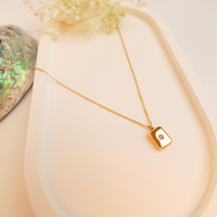 Gold Anti Tarnish North Star Neckpiece