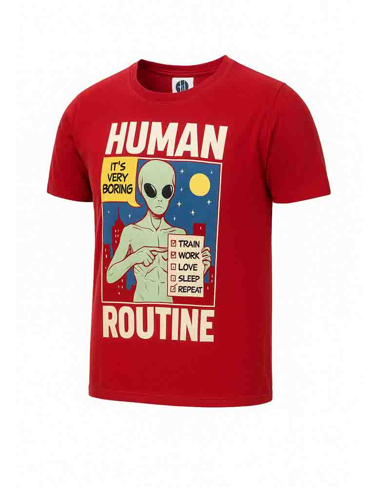 Alien Routine Red