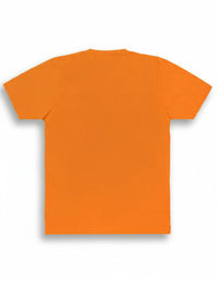 Henley Collar Cotton Orange