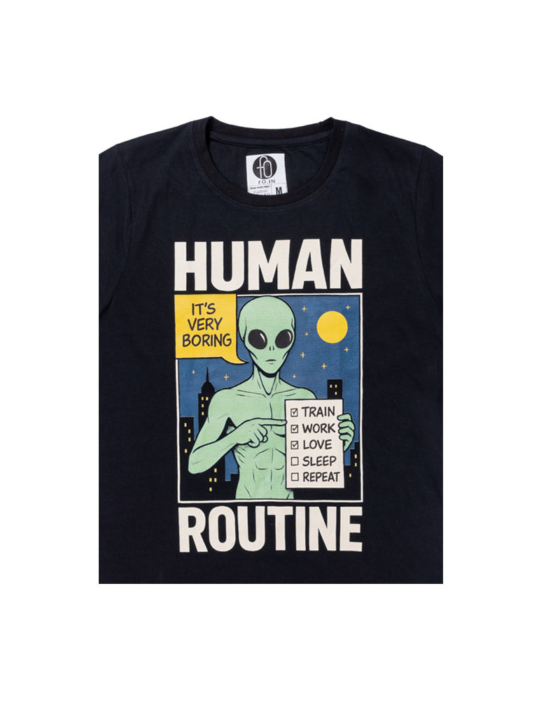 Alien Routine Black
