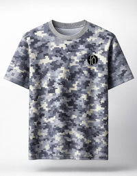 Blue Camouflage Tshirts