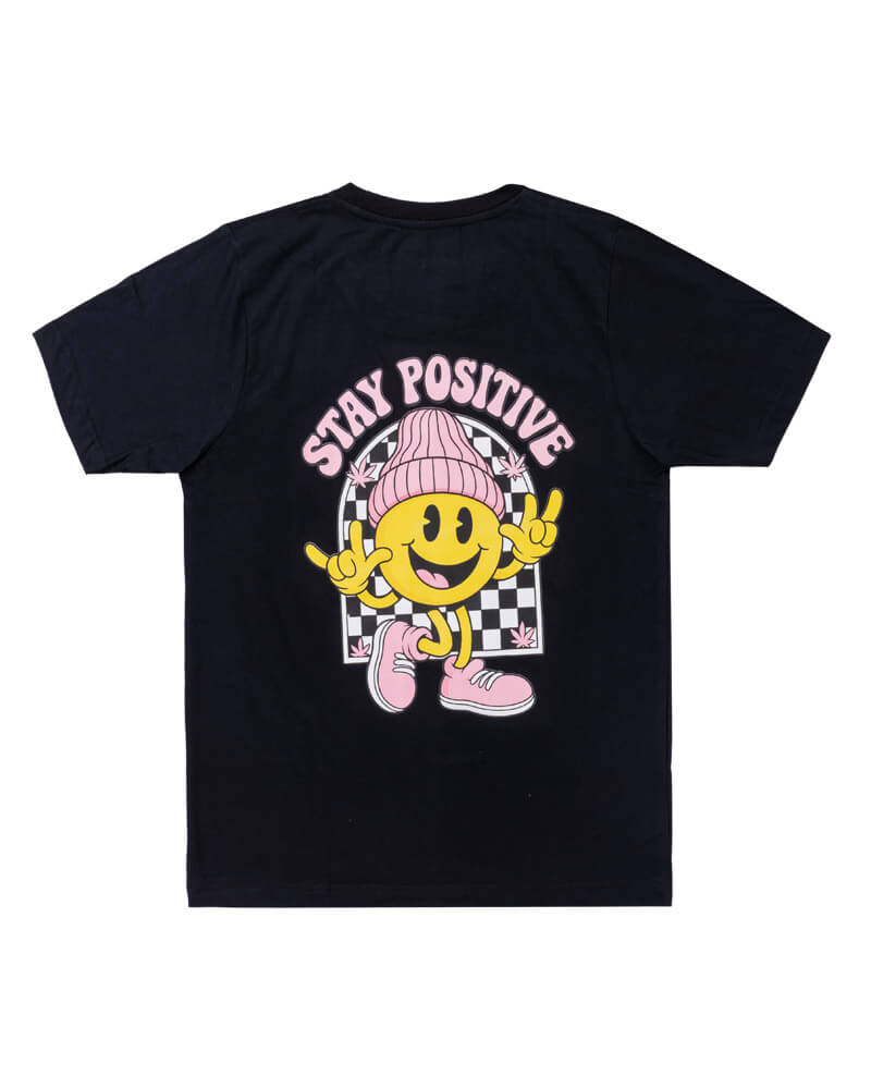 Stay Positive Black