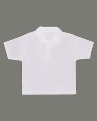 Women Polo T shirt White