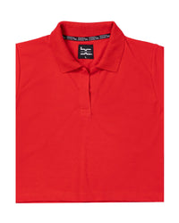 Women Polo T shirt Red