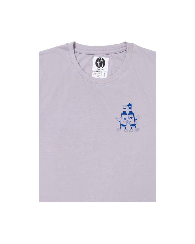 Beer Happy Light Grey