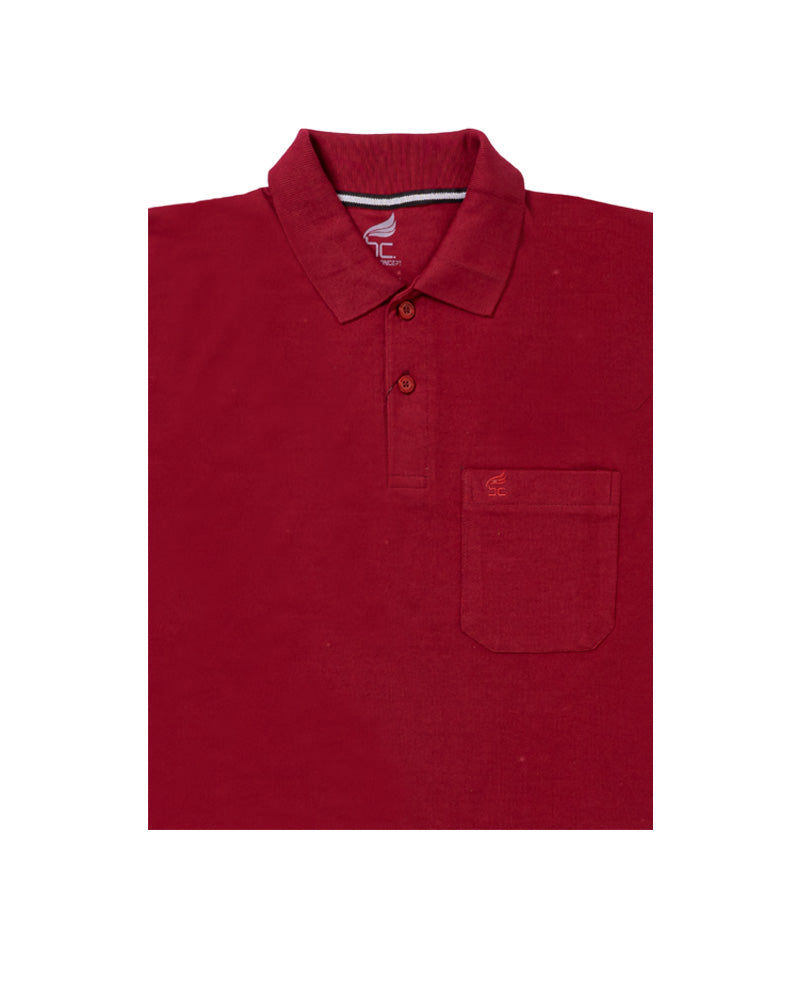 Mens Polo T-Shirts  Red