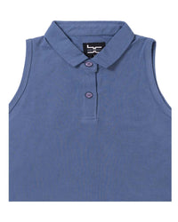 Stone Grey Sleeveless Top