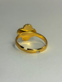 Black Anti Tarnish Vancleef Ring