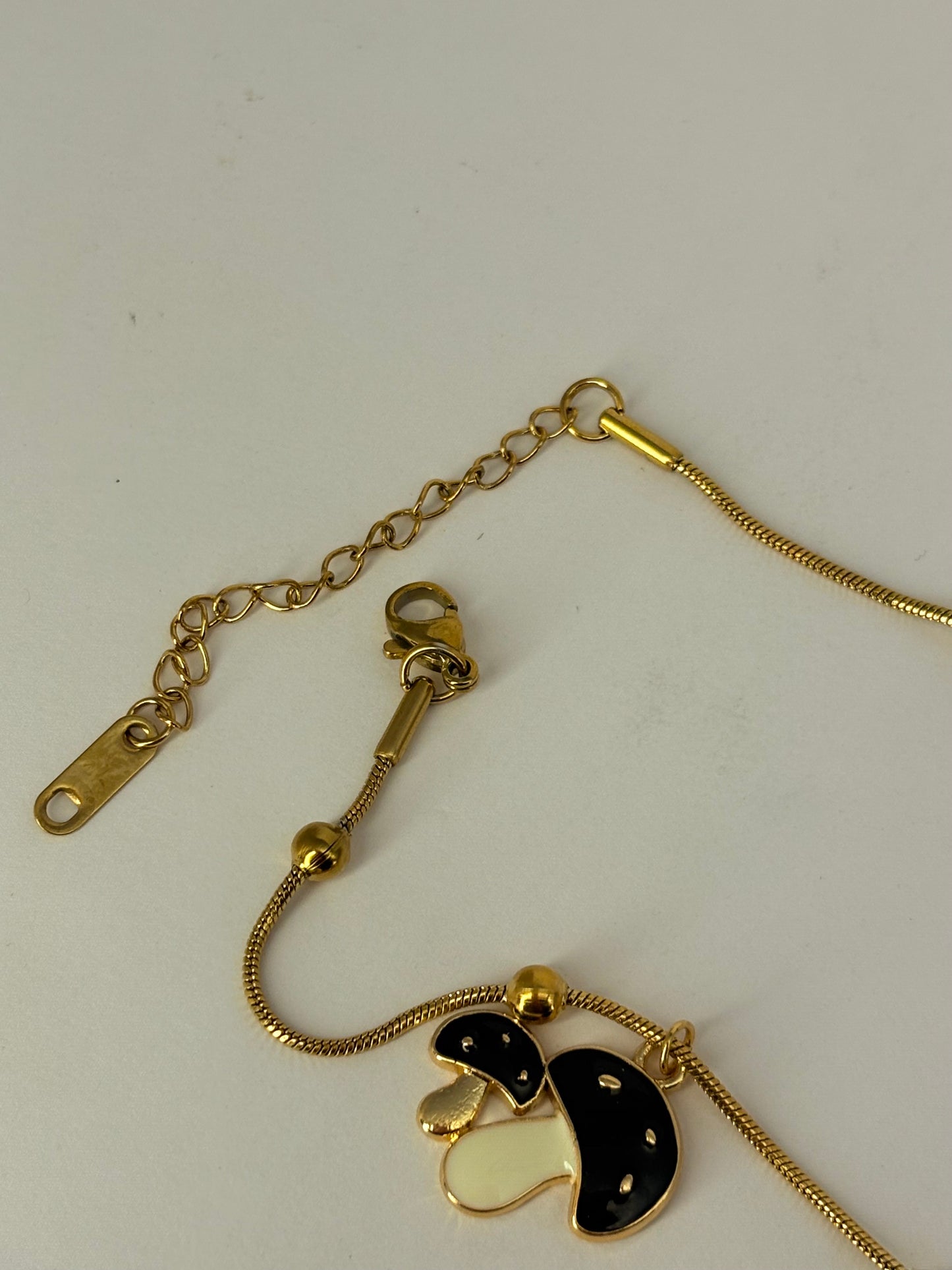 Gold Anti Tarnish Multi Charms Neckpiece