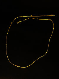 Gold Anti Tarnish Ball Neckpiece