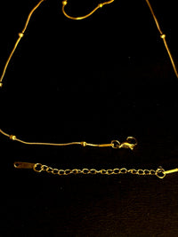 Gold Anti Tarnish Ball Neckpiece