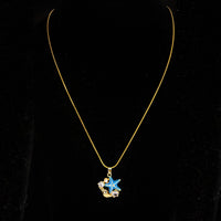 Gold Anti Tarnish Starfish Neckpiece