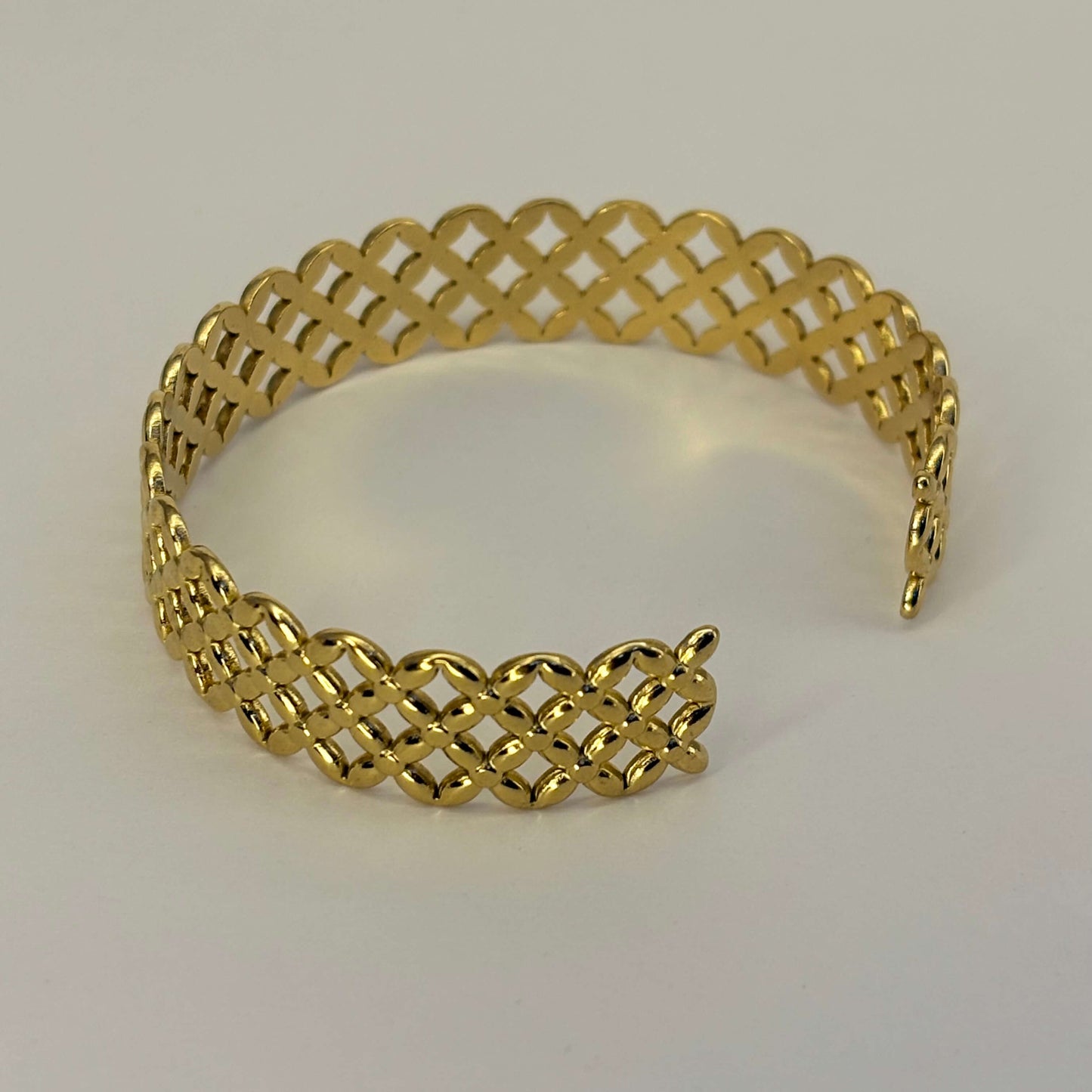Gold Anti Tarnish Mesh Bracelet