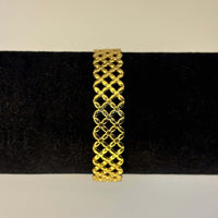 Gold Anti Tarnish Mesh Bracelet