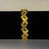 Gold Anti Tarnish Butterfly Bracelet