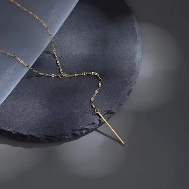 Gold Anti Tarnish Aurora Drop Neckpiece