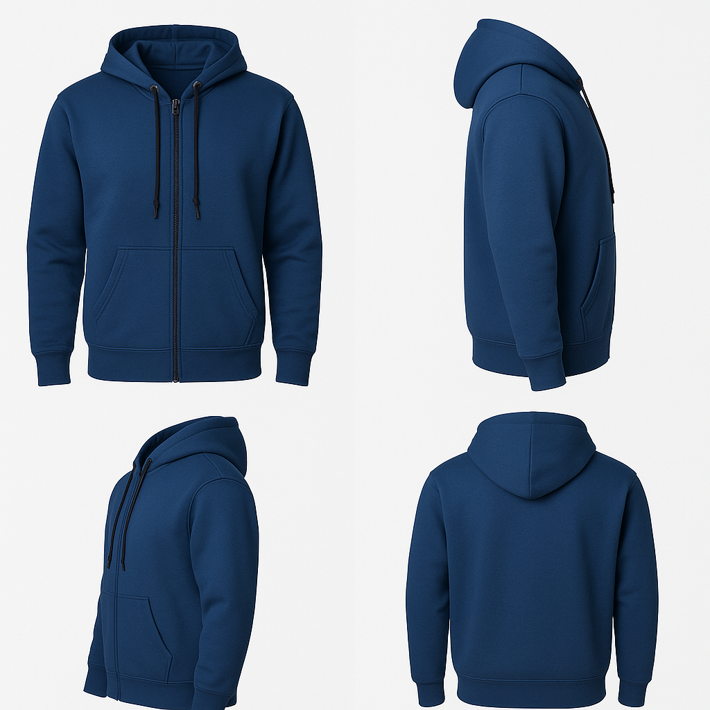 Blue Hoodie