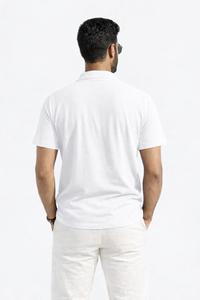 FO Zig-Zag Fabric Shirt - White