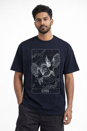 FO Gemini Constellation Drop Shoulder Tee