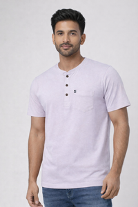 FO Essential Henley Collar Tshirt