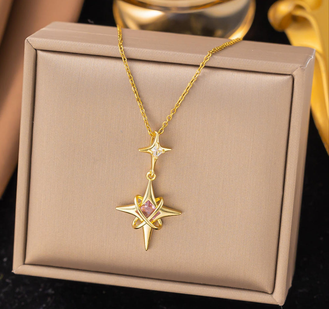 Shooting Star Anti Tarnish Neckpiece