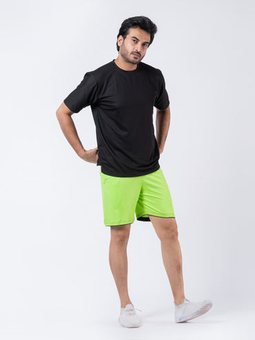 Green Dryfit Active Shorts