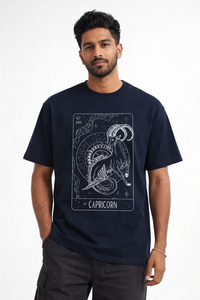 FO Capricorn Constellation Drop Shoulder Tee
