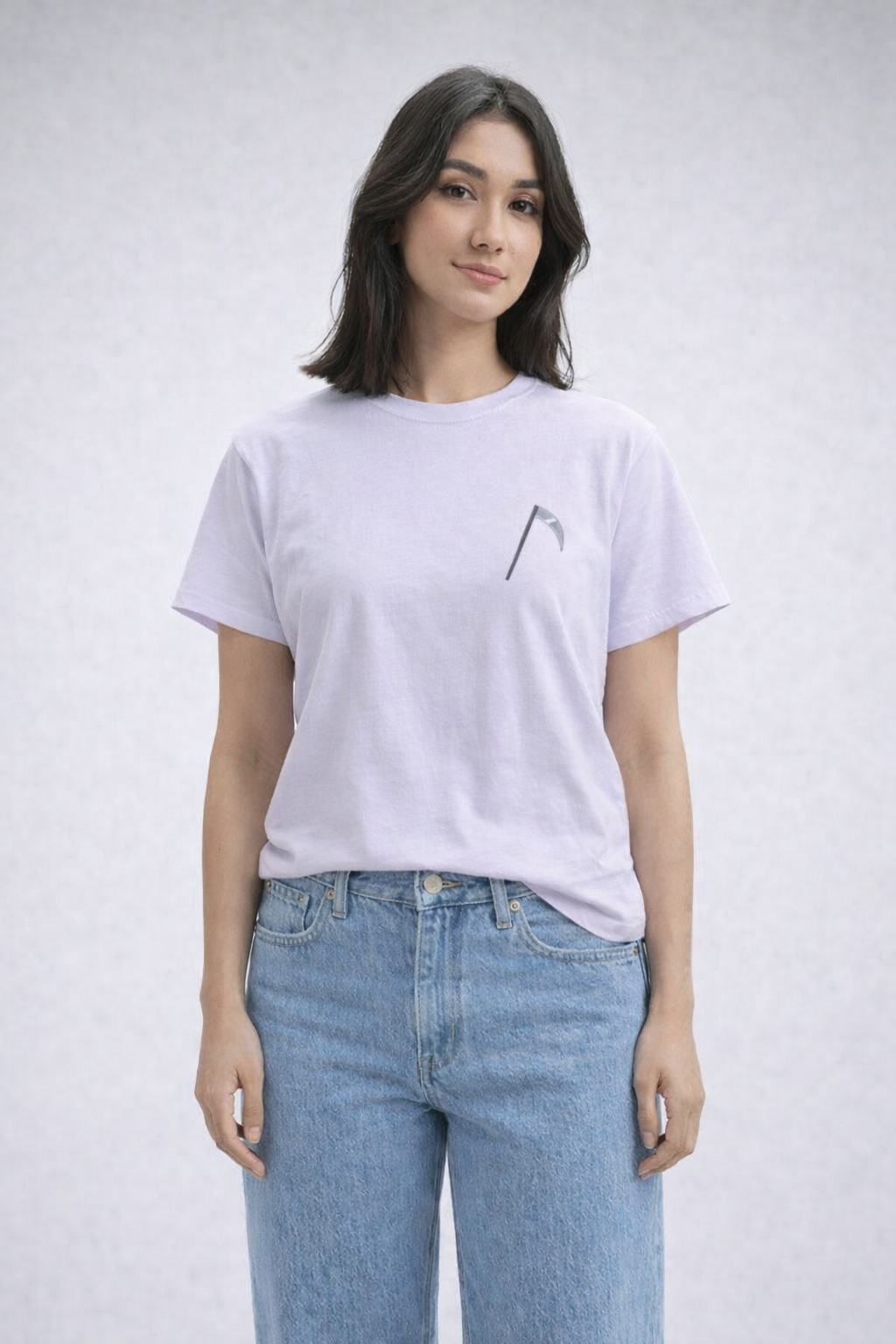 Grim Reaper Tee - Light Grey