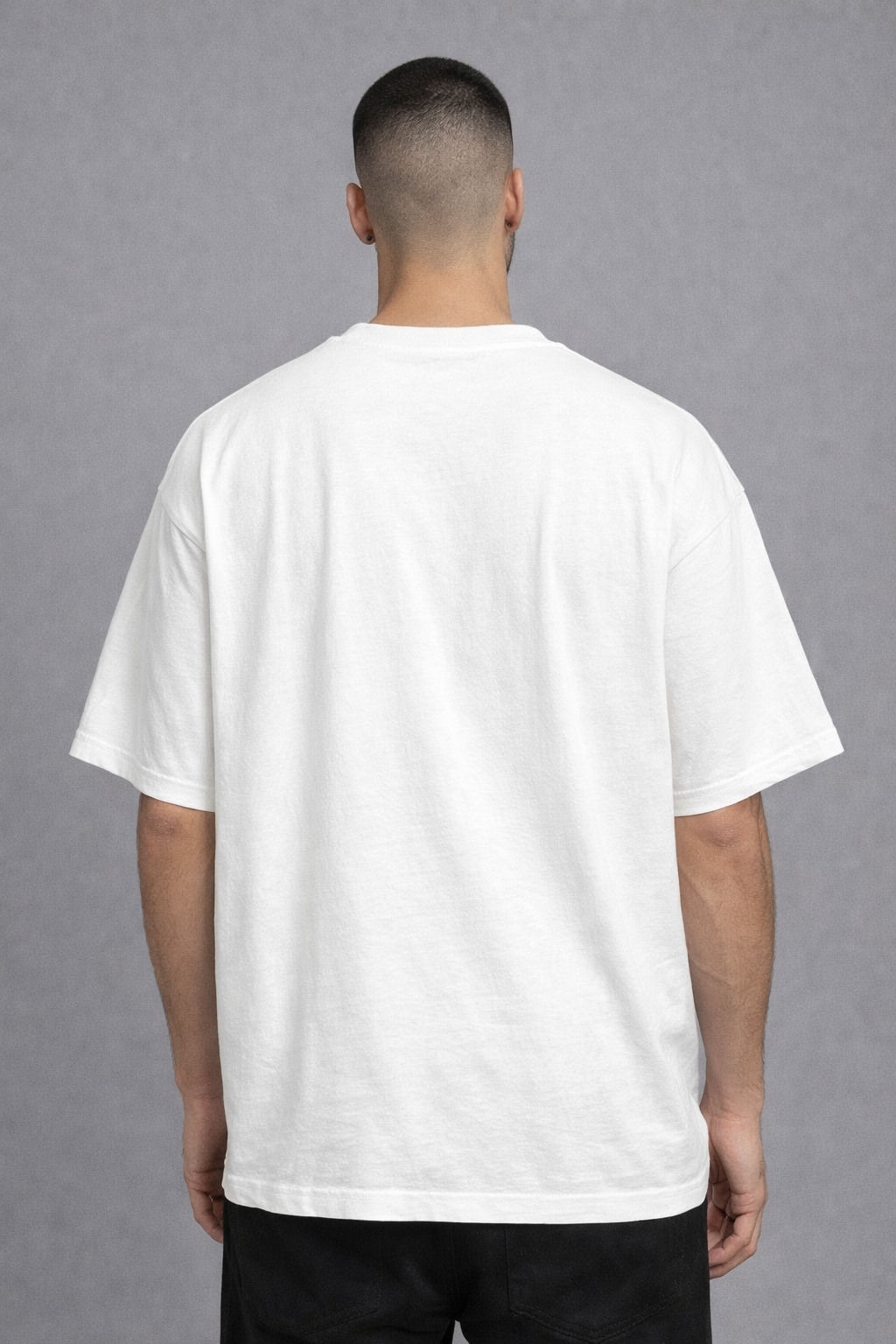 FO “Freak” Minimal Drop-Shoulder Tee – White