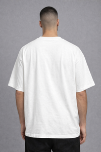 FO “Freak” Minimal Drop-Shoulder Tee – White